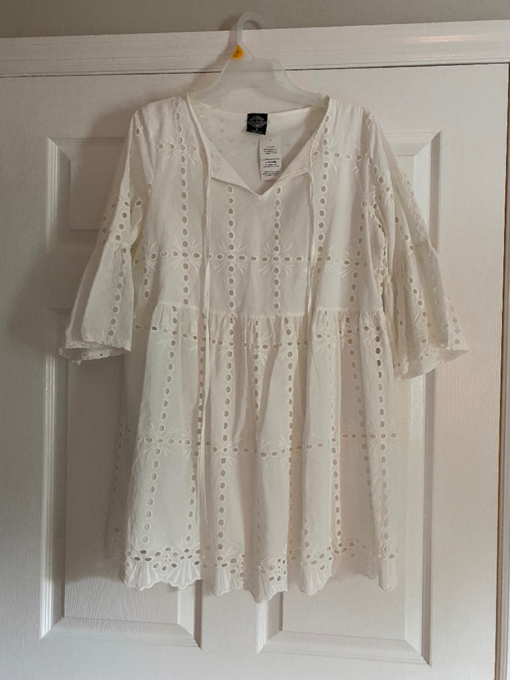 Boho, Indie white dress